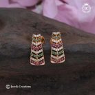 445 Micro-Plated-AD-J-type-(-Multi-Colour-)Ear-Rings-JCER445-170 (1)