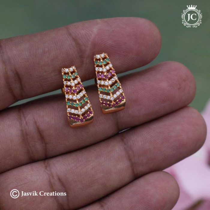 445 Micro-Plated-AD-J-type-(-Multi-Colour-)Ear-Rings-JCER445-170 (2)