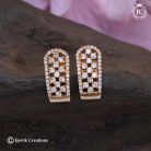 452 Micro-Plated-AD-J-type-Ear-Rings-(White-) - JCER452 -170 (1)