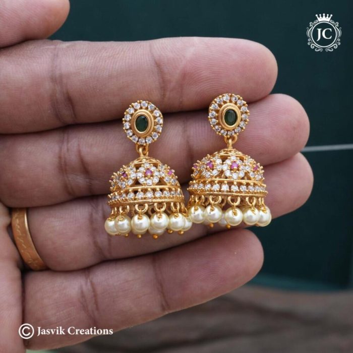 457 PRemium Antique jhumka JCER457- 299 (4) 457 PRemium Antique jhumka JCER457- 299 (4)