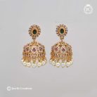 457 PRemium Antique jhumka JCER457- 299 (5)