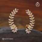 461 Premium-Antique-Ear-Cuff-Stud(-White-)--JCER461 -240-(5)