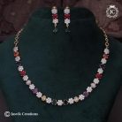 511 Microplated Navatathna Neckalace - JCNL511- 899 (2)