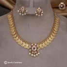 514 Coin With Lotus NEcklace- JCNL514 - 650 (2)