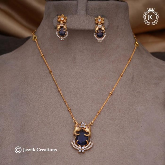 522 Premium Elephant NEcklace -JCNL522 - 650 (2)