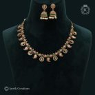 526 Micro Plated LAkshmi Coin NEcklace - - JCNL526 - 850 (3)