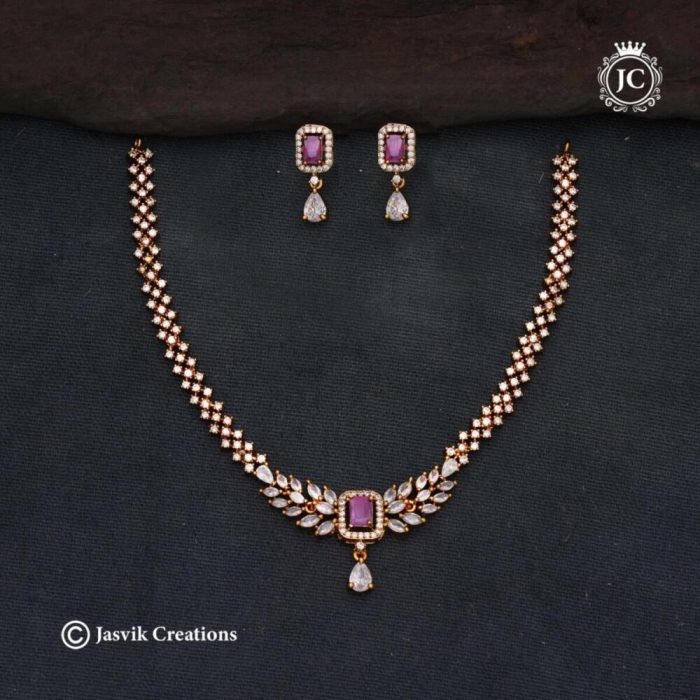 544 Premium AD Necklace - JCNL544- 599 (2)