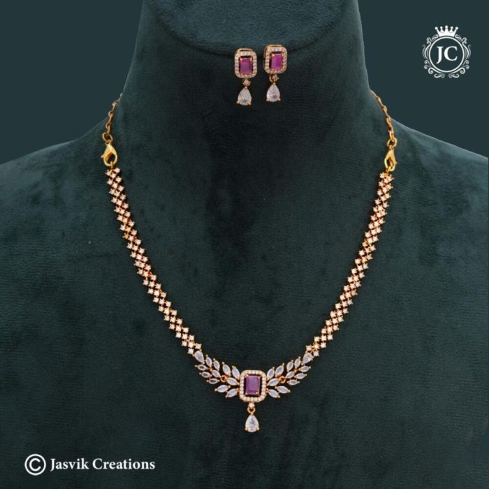 544 Premium AD Necklace - JCNL544- 599 (3)
