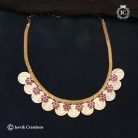 545 Real-Gold-Look-Coin-NEcklace--JCNL545 -850-(2)