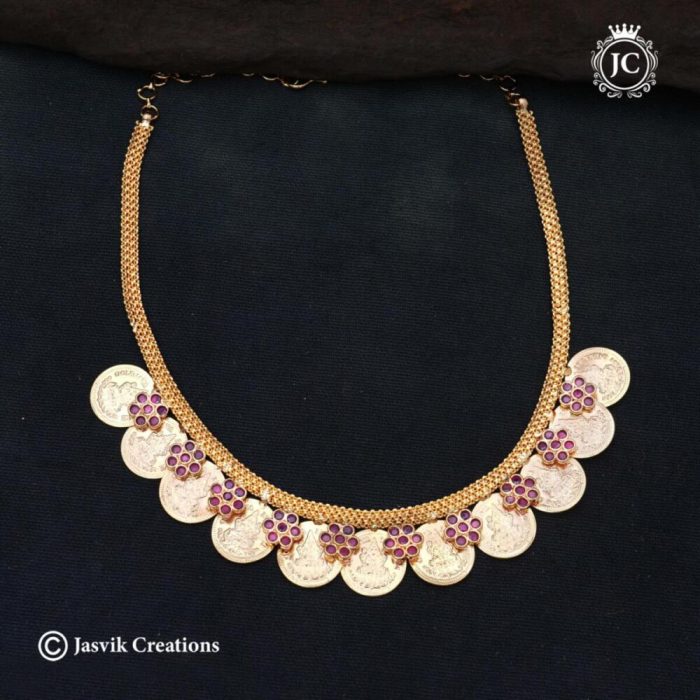 545 Real-Gold-Look-Coin-NEcklace--JCNL545 -850-(2)