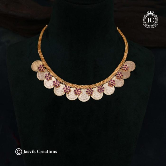 545 Real-Gold-Look-Coin-NEcklace--JCNL545 -850-(3)