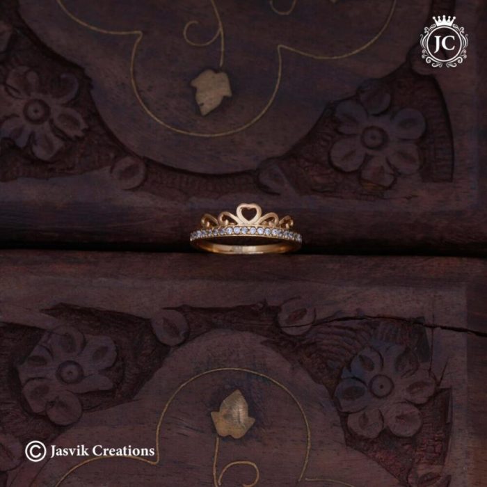 57 Crown Pattern finger ring- JCFR057 - 199 (2) 57 Crown Pattern finger ring- JCFR057 - 199 (2)