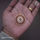 86 Micro Plated Ad Pendent Rajavardhni - JCPT086 - 499 (15)