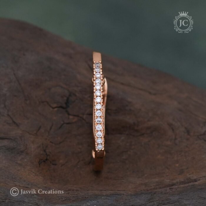 99 Rose Gold Ear Ring - JCRG099 120 (3)