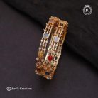 233 Gold finish Navathan aBangle - JCBN233 -550 (2)
