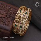 238 Premium Antique Lakshmi Bangle JCBN238 - 599 (2)