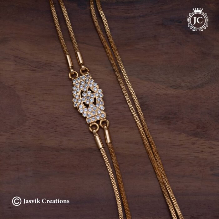 409 2 Line Impon White Mugappu Chaon- JCCH409 - 899 24 999 30 (3)