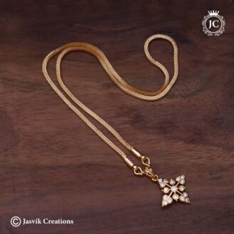 411 Diamond Look Short Chain- JCCH411 – 499 (3)