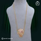 422 Impon Flower Pot Dollar Chain- JCCH422 - 24 899 30 999 (10)