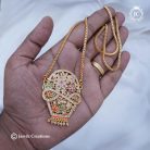 422 Impon Flower Pot Dollar Chain- JCCH422 - 24 899 30 999 (9)