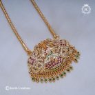 445 Microplated Gajalakshmi Dollar Chain - JCCH445 1099 24 1199 30 (2)