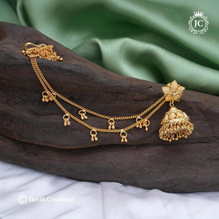 493 Forming Jhumka with Mattal - JCER493 - 699