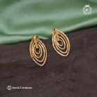 494 Gold Look 2 in 1 Stud - JCER494 - 260 (3)