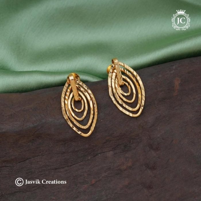 494 Gold Look 2 in 1 Stud - JCER494 - 260 (3)