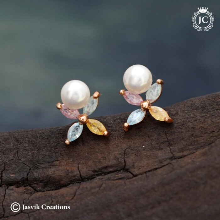 523 Rose Gold Stud - JCER523- 110 (10)