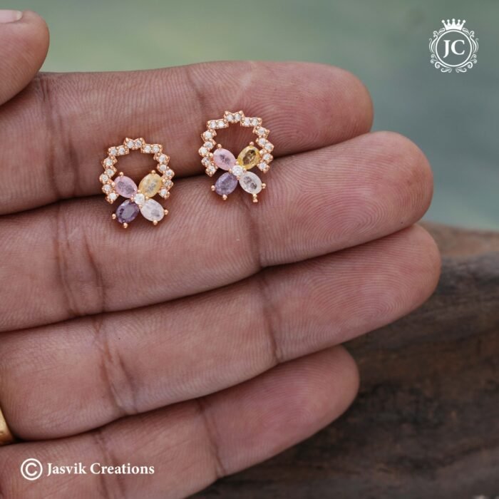524 Rose Gold Stud - JCER524 - 110 (11)