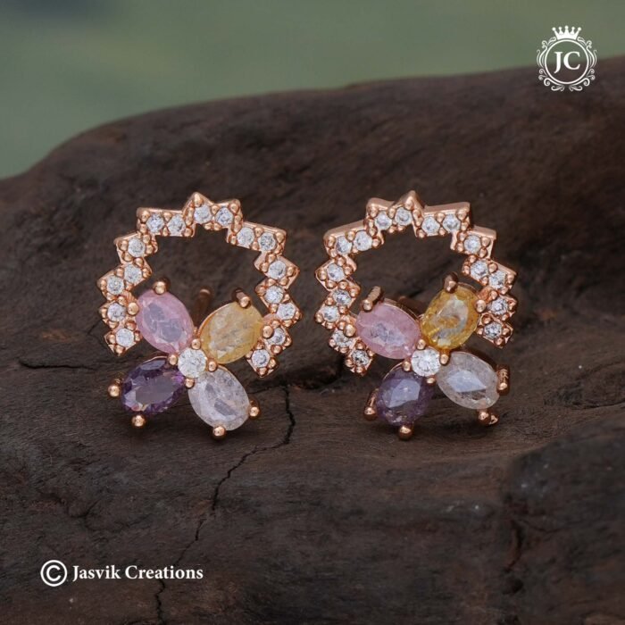 524 Rose Gold Stud - JCER524 - 110 (12)