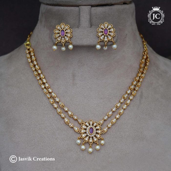 561 PRemium 2 Line NEcklace – JCNL561 – 599 (2)