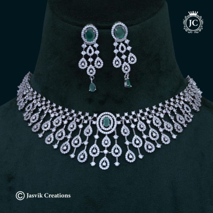 570 Diamond-Replica-Silver-Necklace---JCNL570 -1199