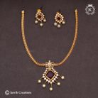 572 Pallak Red Necklace- JCNL572 - 499 (2)