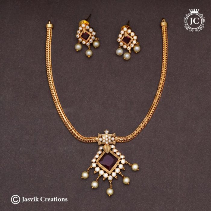 572 Pallak Red Necklace- JCNL572 - 499 (2) 572 Pallak Red Necklace- JCNL572 - 499 (2)