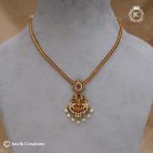 585 Simple Antique Lakshmi Attikai – JCNL585 – 299 (2)