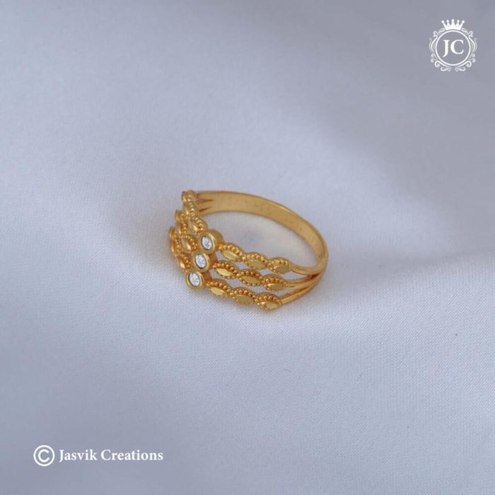 63 Microplated Finger Ring with stone - JCFR063 - 120 (2)