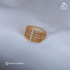 64 Microplated Finger Ring with Stone - JCFR064 - 150 (3)