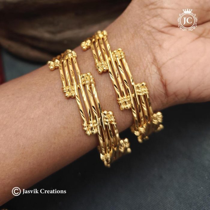 GRT Real Gold Look Bangle - 799