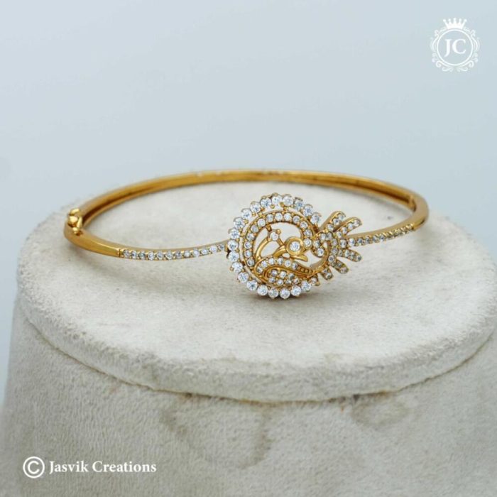 100 Antique Finish PEacock Bracelet - JCBT100- 275 (2)