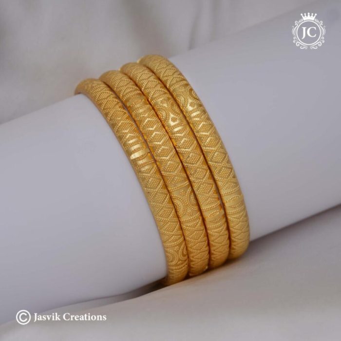 246 Microplated Budget Friendly Pattern bangle JCBN246 - 299 (4)
