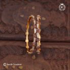 248 Microplated Stone Bangle - JCBN248-250 (2)
