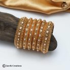 260 Matte Finish Pearl Bangle -JCBN260 - 599 2.4 - 2 (2)