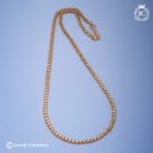 454 Micro plated Thin Heart Chain - JCCH454 - 350 24 450 30 (3)