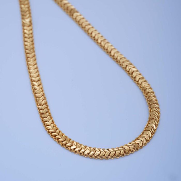 459 Microplated Haten Patta Chain - JCCH459 - 24 Inch 399 30 499 (2)