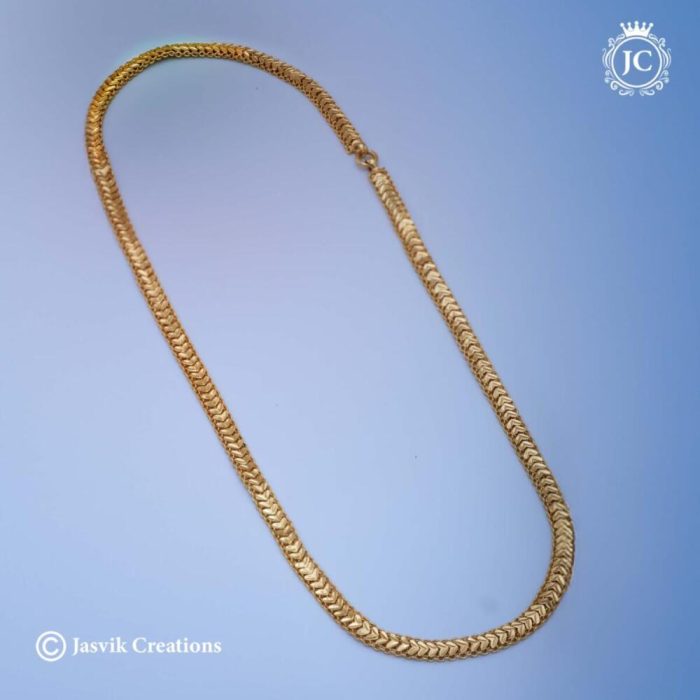 459 Microplated Haten Patta Chain - JCCH459 - 24 Inch 399 30 499 (3)