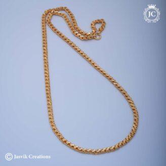 Microplated Thin S pattern Chain - JCCH461