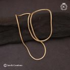 463 Pure Impon Smooth Saradu Chain without Polish - 24 Inch - JCCH463 -1599 (7)