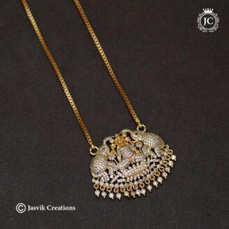 AD Lakshmi Dollar chain - JCCH477