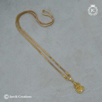 Simple Lakshmi Short Chain -  JCCH496